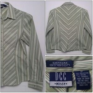 DCC MISSY Easycare Stretch Career Blouse Shirt Top